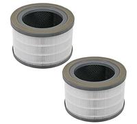 Spares2go Filter compatible with Levoit Vista 200 Air Purifier (Pack of 2) + 10 Freshener Tabs