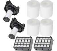 Filter Kit Compatible with Shark DuoClean HV390 HV391 HV392 HV394Q Vacuum Cleaner (4 Foam + 2 Pre -Motor Filters)
