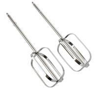 SPARES2GO Flat Blade Beater Whisks for Kenwood QuickMix Hand Mixer (1 Pair) | Replaces Part Code: 71742, Fits Models: CCL50 HMP30.A0BK HMP30.A0SI HMP30.A0WH, Material: Stainless Steel, Dishwasher Safe