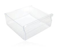 Spares2Go Fridge Freezer Upper Drawer Fits Hisense Rb316D4Wb1, Rb316D4Wbf, Rb316D4Wdf, Rb343D4Bwf Clear