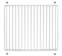 SPARES2GO Fridge Shelf compatible with Diplomat Refrigerator Freezer Adjustable White Plastic Coated Extendable Arms (Large, 425mm - 670mm x 320mm)