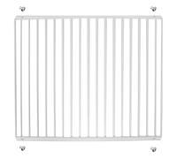 SPARES2GO Fridge Shelf compatible with Fridgemaster Refrigerator Freezer Adjustable White Plastic Coated Extendable Arms (Small, 360mm - 560mm x 320mm)