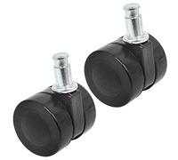 SPARES2GO Front Twin Castor Runner Wheels Compatible with Numatic Henry HVR200 HVX200 Hetty HET200 James JVP180 Basil Vacuum Cleaner (40mm, Pack of 2)