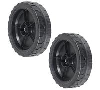 SPARES2GO Front Wheel Set for Mountfield 470HP HB41 HP45 HP46 SP46 SP170 SP183 SP185 Lawnmowers (Pack of 2 Wheels, 16.5cm)