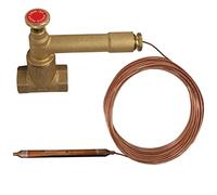 SPARES2GO Furnace Boiler Remote Fuel Stop Fire Valve (6 Metres, 66°C)