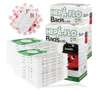 SPARES2GO Genuine Henry Hetty NVM-1CH HepaFlo Dust Bags for Numatic Vacuum Cleaners James NVR200 NVR225 RSV200 604015 907075 and fresheners x 20