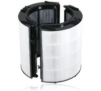SPARES2GO Glass HEPA Filter for Dyson Pure Cool DP04 HP04 HP06 HP07 HP09 PH01 PH02 PH03 TP04 TP06 TP07 TP09 Air Purifier (360 True H13-HEPA + Activated Carbon Filtration)