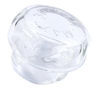 SPARES2GO Glass Lamp Light Bulb Cover for Whirlpool Oven Cooker - Fitment List I