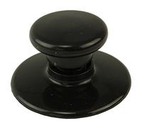 Spares2go Glass Lid Knob for Andrew James 1.5L 3.5L 6.5L 8L Slow Cooker Pot (Black)