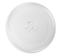 Spares2go Glass Turntable Plate for Currys Essentials C17MW14 Microwave Oven (255mm / 10" Diameter)