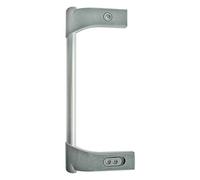 Spares2go Granite Door Handle for Hotpoint Fridge Freezer (Silver, Grey)