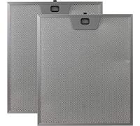 SPARES2GO Grease Filter Metal Mesh compatible with Zanussi Cooker Hood Vent Fan (300 x 253mm, Pack of 2)