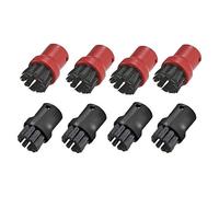 Spares2Go Hand Tool Nozzle Bristle Brushes Compatible With Karcher Sc1.020 Sc1020 K1105 K1201 K1405 Steam Cleaner (Pack Of 8)