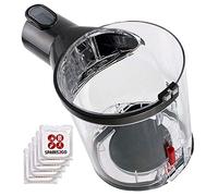 SPARES2GO Handheld Cordless Dust Bin compatible with Dyson DC58 DC59 SV03 V6 Vacuum Cleaner + Fresheners