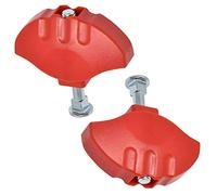 SPARES2GO Handle Knob Wing Nut Bolt Clamp for Bosch Rotak 32 32R 340 36 37 40 400 43 Lawnmower (Pack of 2)