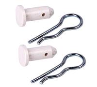 SPARES2GO Handle Pins & Clips for Flymo Hover & Wheeled Lawnmower
