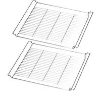 SPARES2GO HBBR71 Type Baking and Roasting Rack Shelf for Miele Oven (Pack of 2, 450mm x 385mm)