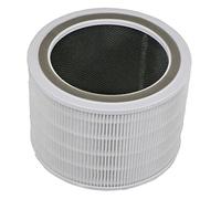 SPARES2GO HEPA Filter compatible with Levoit Core 200S 200S-RF Air Purifier + 5 Freshener Tabs