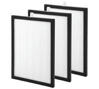 Spares2Go Hepa Filter For Meaco Dehumidifier 10L 12L Arete One Two Low Energy Filters Rectangular (Pack Of 3 Filters)