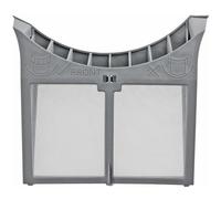 Spares2go Hinged Lint Screen/Fluff Filter for Electra Tumble Dryers (Grey)