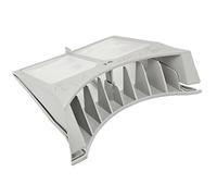 Spares2go Hinged Lint Screen/Fluff Filter for Indesit G73V Tumble Dryers (Grey)