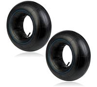 SPARES2GO Innertube 3.00-3.50 x 8 Wheel Barrow Scooter Trolley Trailer Cart Straight Inner Tube x 2
