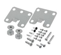 SPARES2GO Integrated Door Fixing Kit for Candy Dishwasher CDI 10P27, 10P57X, 10P75X, 45, 454 -S, 4545-80, 50, 9P45-S, 9P50-S, CEDI452-47, CEDS 15X-S fits Hoover HFI 550-80, HFI 55-80