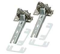 SPARES2GO Integrated Door Hinge for De Dietrich Fridge Freezer (Pair of Hinges)