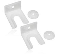 Spares2Go Integrated Fridge/freezer Door Clip Fixing Bracket Compatible With Electrolux Built-In X 2