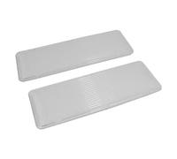 SPARES2GO Lamp Diffuser Cover Plates compatible with Bosch Cooker Hood/Extractor Vent Fan (Pack of 2)