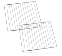 SPARES2GO Adjustable Oven Shelf compatible with Neff Extendable Locking Nut Grill up to 590mm (Large) x 2