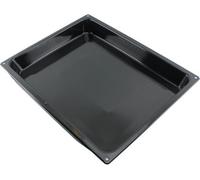 Spares2Go Large Vitreous Enamel Roasting Tin Oven Baking Tray Roaster Deep Non Stick Pan