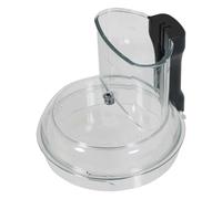 SPARES2GO Lid Cover for Magimix CS4200XL 3L CS5200XL 3.6L Food Processor | Complete Replacement with Chute, Transparent with Black Handle