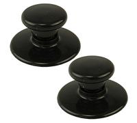 Spares2go Lid Knob & Safety Skirt for Russell Hobbs Cookware/Saucepan Set (Pack of 2)