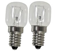 SPARES2GO Light Bulb Lamp for Belling Oven Cooker (Pack of 2, 25w, SES, E14)