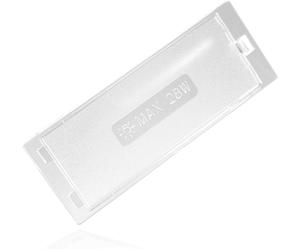 SPARES2GO Light Diffuser/Lens Cover Plate Compatible with Electrolux Cooker Hood