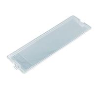 SPARES2GO Light Diffuser/Lens Cover Plate Fits Ikea Cooker Hood (155mm x 50mm)