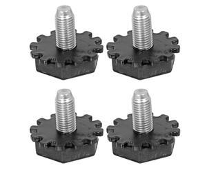 SPARES2GO M10 Adjustable Screw Foot Leg for Russell Hobbs RH1042 RH1247 RH1248 Washing Machine (Pack of 4 Feet)