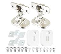 SPARES2GO Magnetic Door Hinge Fixing Kit for Logik Washing Machines | Fits Integrated / Built-in Models: LI8W6D17, LI8W6D20, LIW714W15, LIW714W20, LIW814W15, LIW814W20