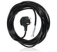 Spares2go Mains Power Cable & Plug for Numatic Henry Hetty Vacuum Cleaner | Long 8.4 metres, 2 Core x 0.75mm, also fits: Basil, George, James, Edward, Harry, Nuvac, HVR200, HVX200, HET200, HVR200A