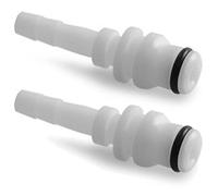 SPARES2GO Male Hose Stem for Karcher Puzzi 100, 200, 300, 8/1 Pro 400 Series Carpet & Upholstery Cleaner (Pack of 2)