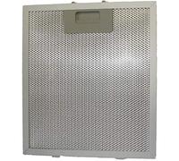 SPARES2GO Metal Mesh Cooker Hood Extractor Vent Grease Filter for Homeking ISLW5SS Oven (260 x 230mm, Pack of 2)