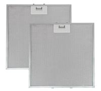 SPARES2GO Metal Mesh Grease Filter for Cooker Hood Kitchen Extractor Vent (320mm x 32cm) Pack of 2 Filters