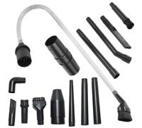 SPARES2GO Micro Cleaning Valet Tool Kit for Numatic Henry Hetty Vacuum | Complete 32mm Mini Attachment Nozzle Set, Keeps your PC Worktop Desk or Car Spotless