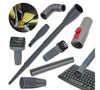 SPARES2GO Micro Tool Kit Mini Attachments Compatible with Dyson V11 SV14 Vacuum Cleaner PC Desk Car