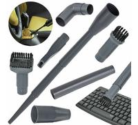 Spares2Go Micro Tool Kit Mini Attachments Compatible With Miele Vacuum Cleaner 35mm Pc Desk Car