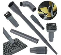Spares2Go Micro Tool Kit Mini Attachments Compatible With Vax Vacuum Cleaner 32mm Pc Desk Car