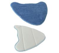 Spares2go Microfibre Cleaning Pads for Abode ADSM4001 Steam Cleaner Mops (Pack of 2)