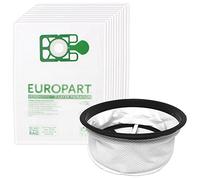 SPARES2GO Microfibre Dust Bags + Cloth Filter for Numatic Harry HHR200 HHR200a HHR20012 Vacuum Cleaners (Pack of 10 + Filter)