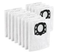 Spares2Go Microfibre Dust Bags For Karcher A2200 A2500 Wd2 Wd3 Wd4 Mv3 Mv4 Mv5 Mv6 Vacuum Cleaner (Pack Of 12)